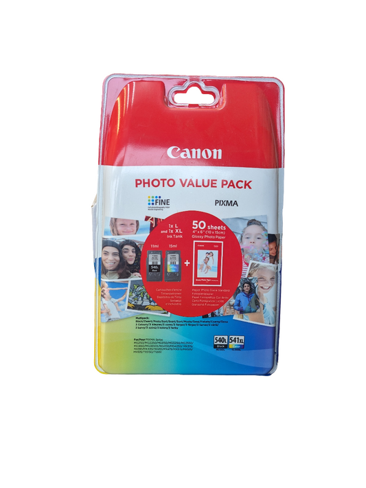 Canon PG-540 XL / CL-541 XL Photo Value Pack