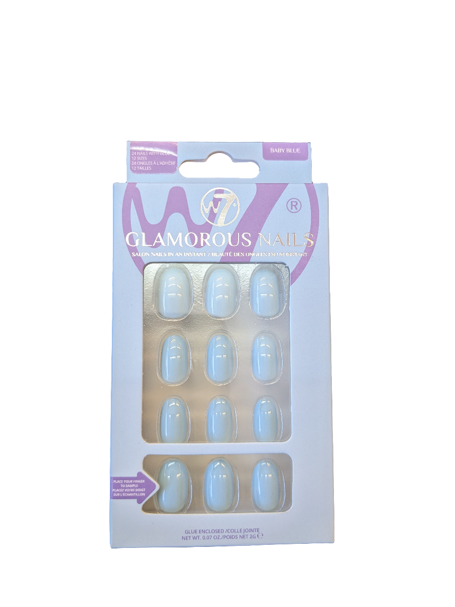 W7 Ongles glamour 24 pièces avec colle