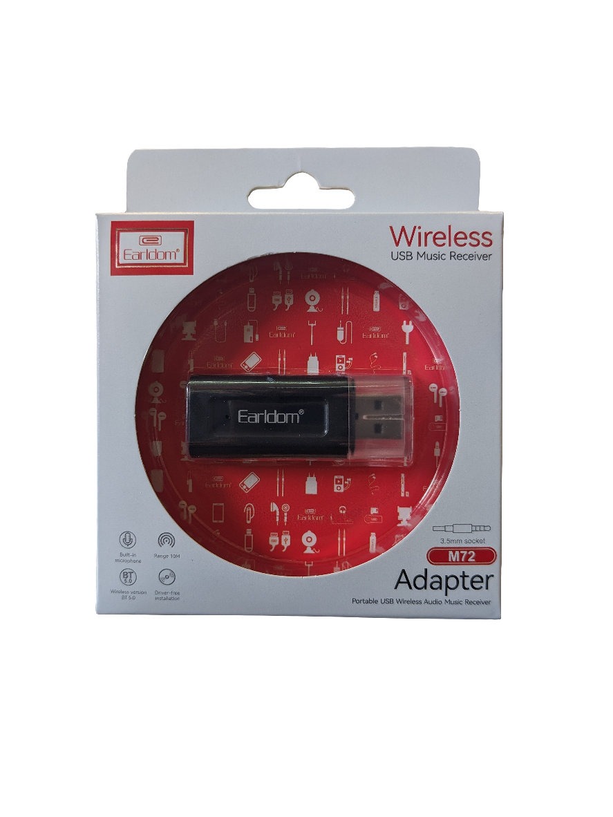 Earldom M72 Wireless USB Music Receiver Adapter