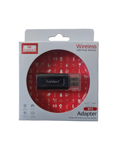 Earldom M72 Wireless USB Music Receiver Adapter