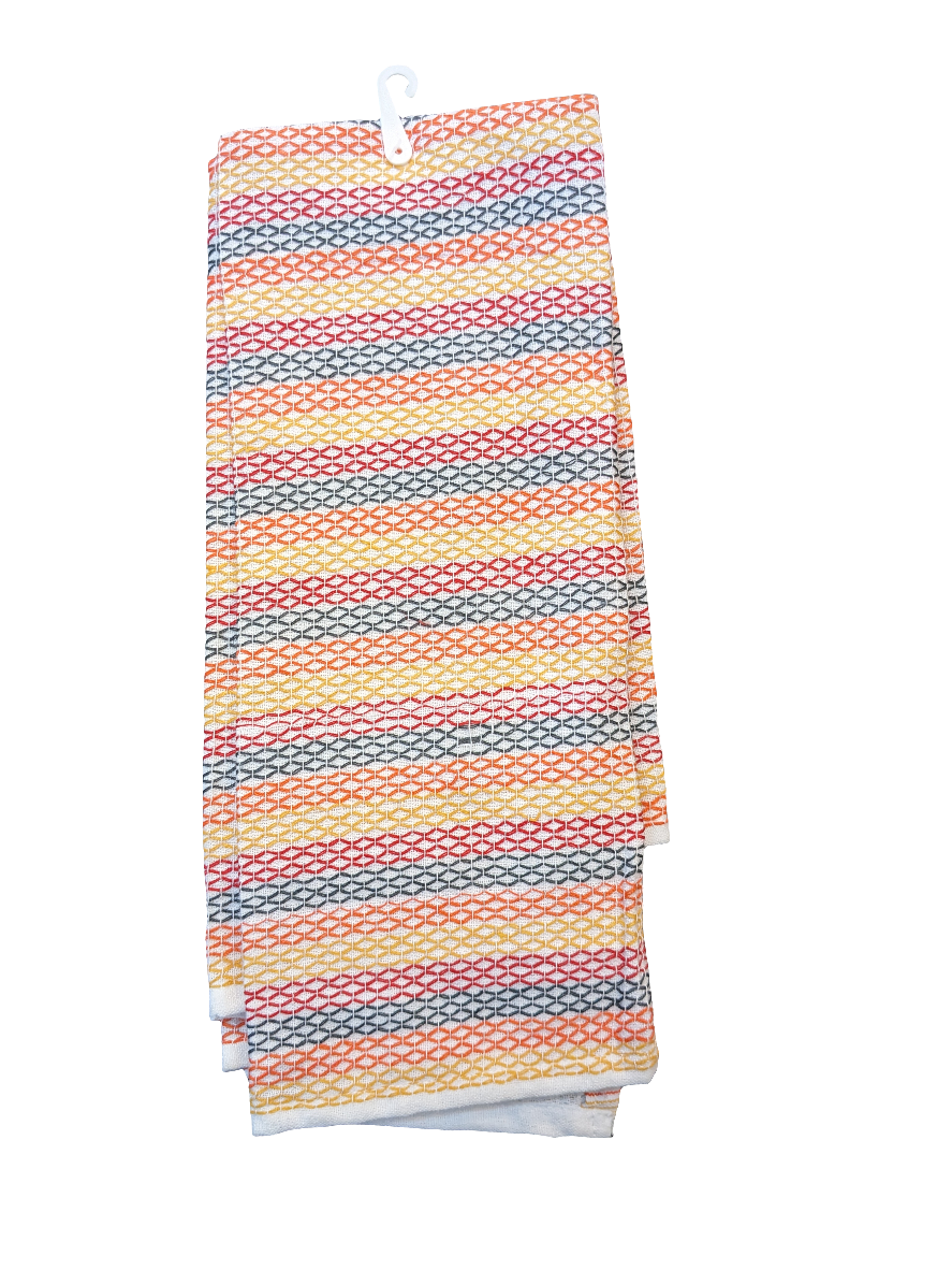 Green & Sons Tea Time Tea Towel Terracotta (2 Pack)
