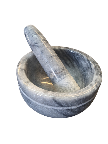 Mortier et pilon en marbre n° 7