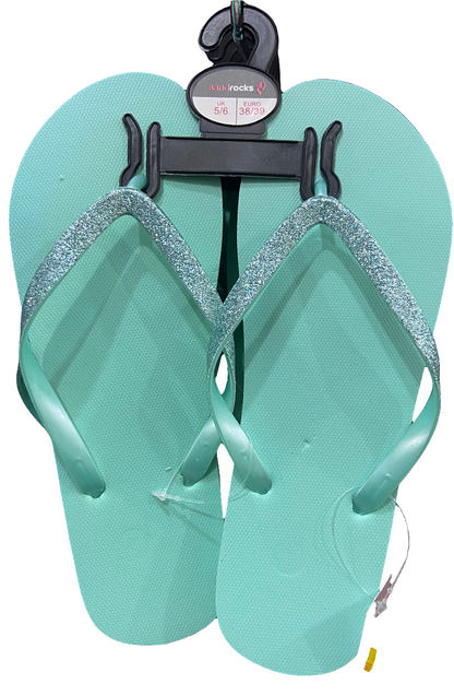 LADIES PLAIN FLIP FLOPS 5/6(UK) 38/39(EURO)