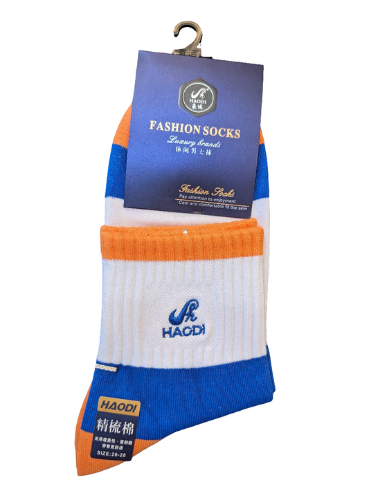 HAODI FASHION SOCKS Luxury brands Size 26-28cm Assorted colors