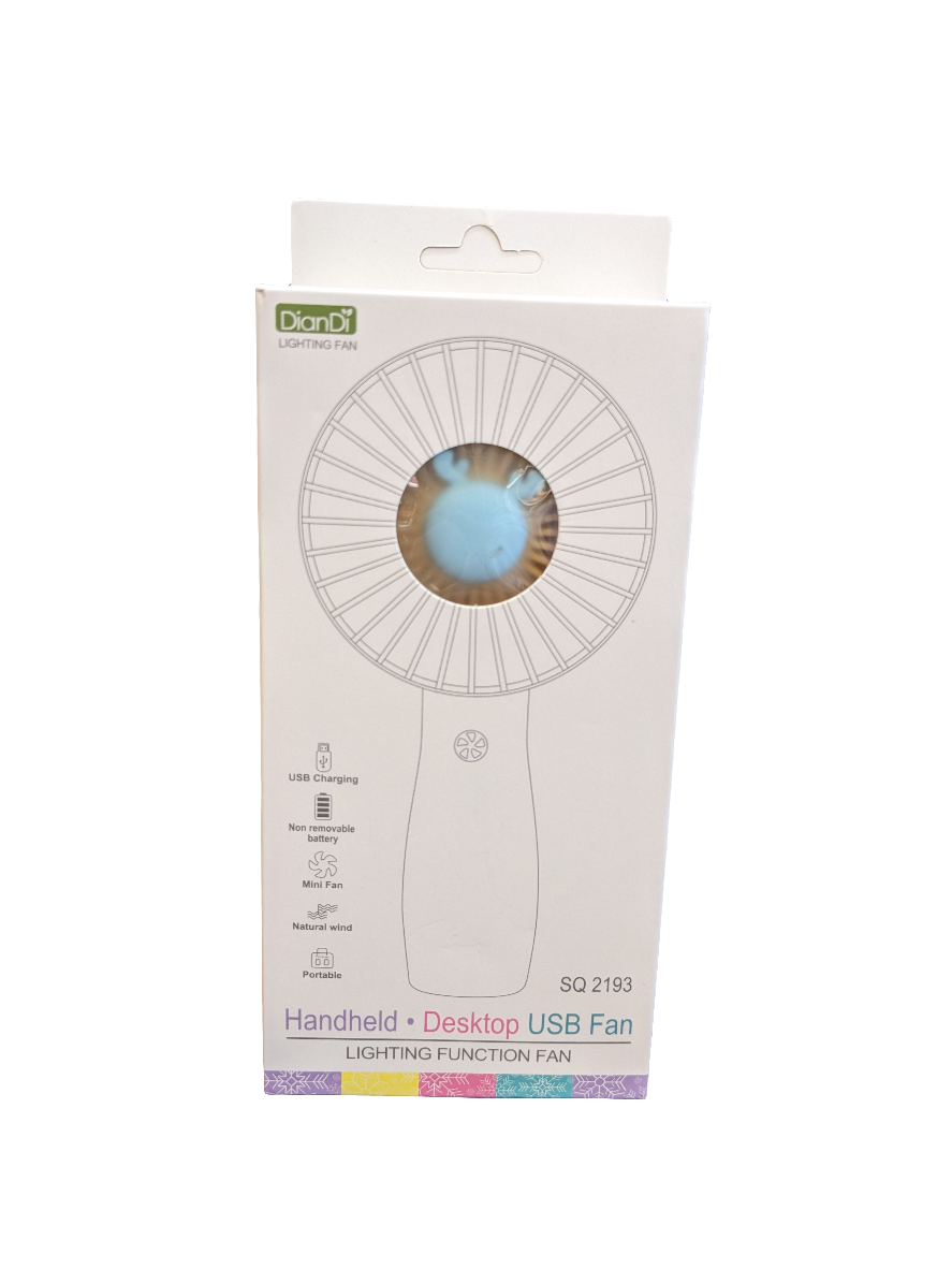 DianDi Handheld USB  Fan Assorted colors