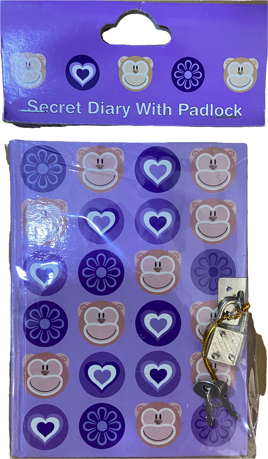 SECRET DIARY WITH PADLOCK