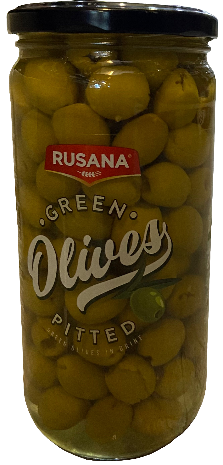 Rusana Pitted Green Olives