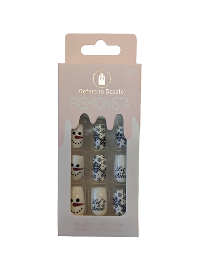 Dazzle Faux Ongles Press-On Couleurs Assorties