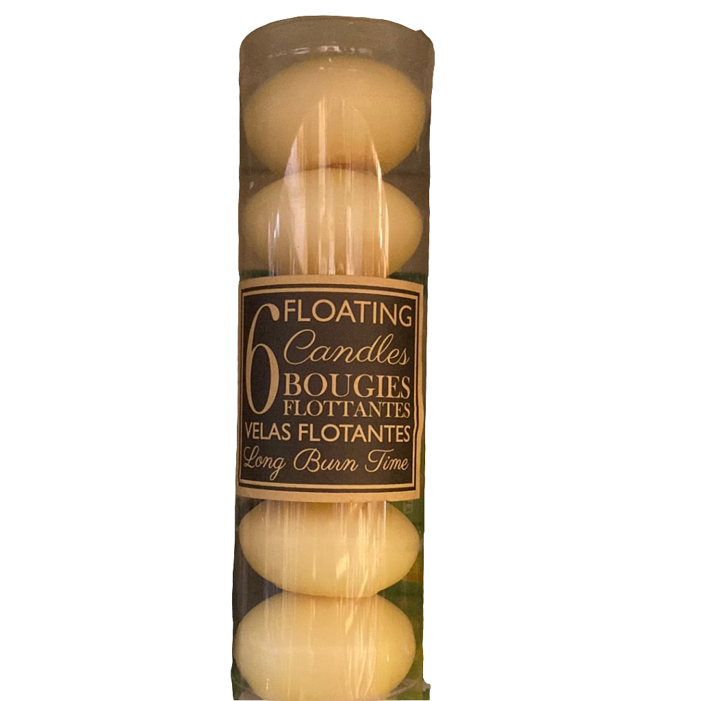 BOUGIES FLOTTANTES EN FORME DE BOULE