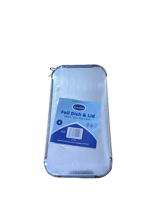 5pk 750ml Dish with Lid  [20x10.5x5cm]