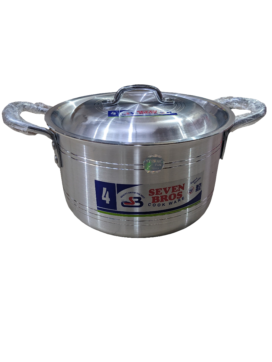 Seven Bros 6.5L Cook Ware Aluminum Antique Pot 26cm