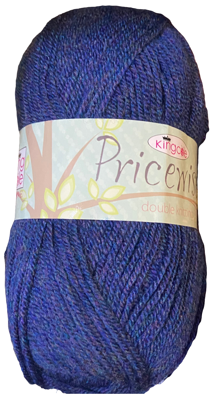 KING COLE PRICEWISE BLUE GRASS WOOL 100g