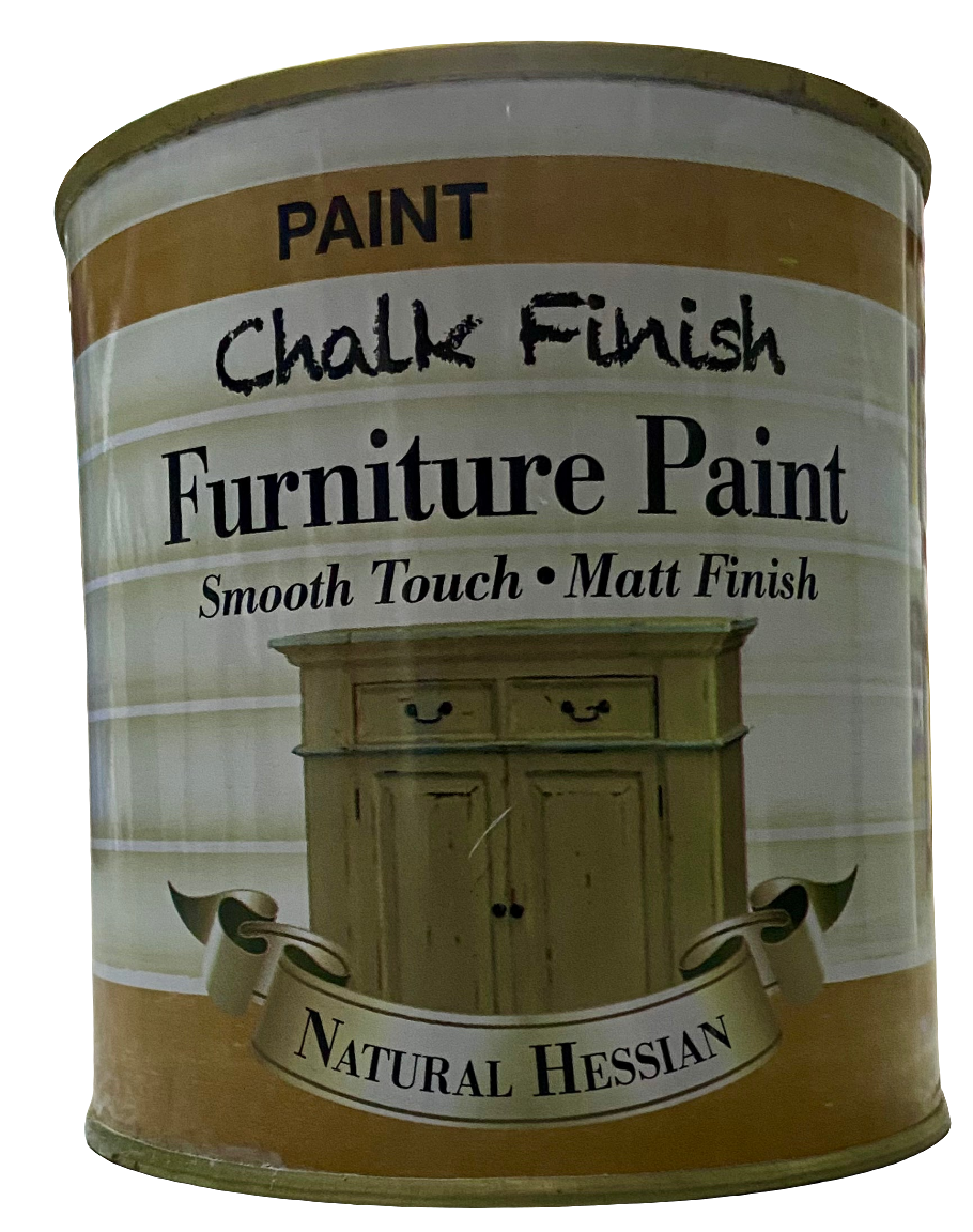 CHALK FINISH FURNITURE PAINT NATURAL HESSIAN