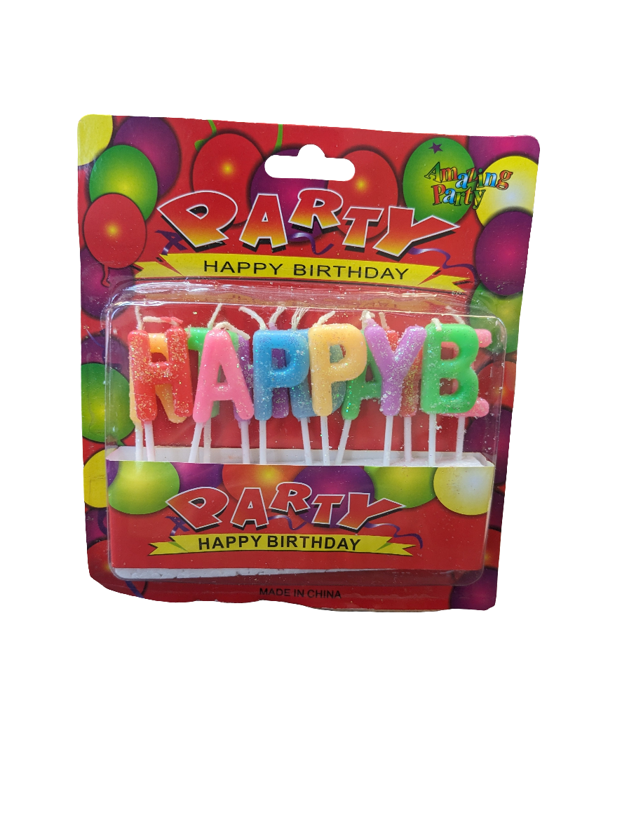 Happy Birthday Candles
