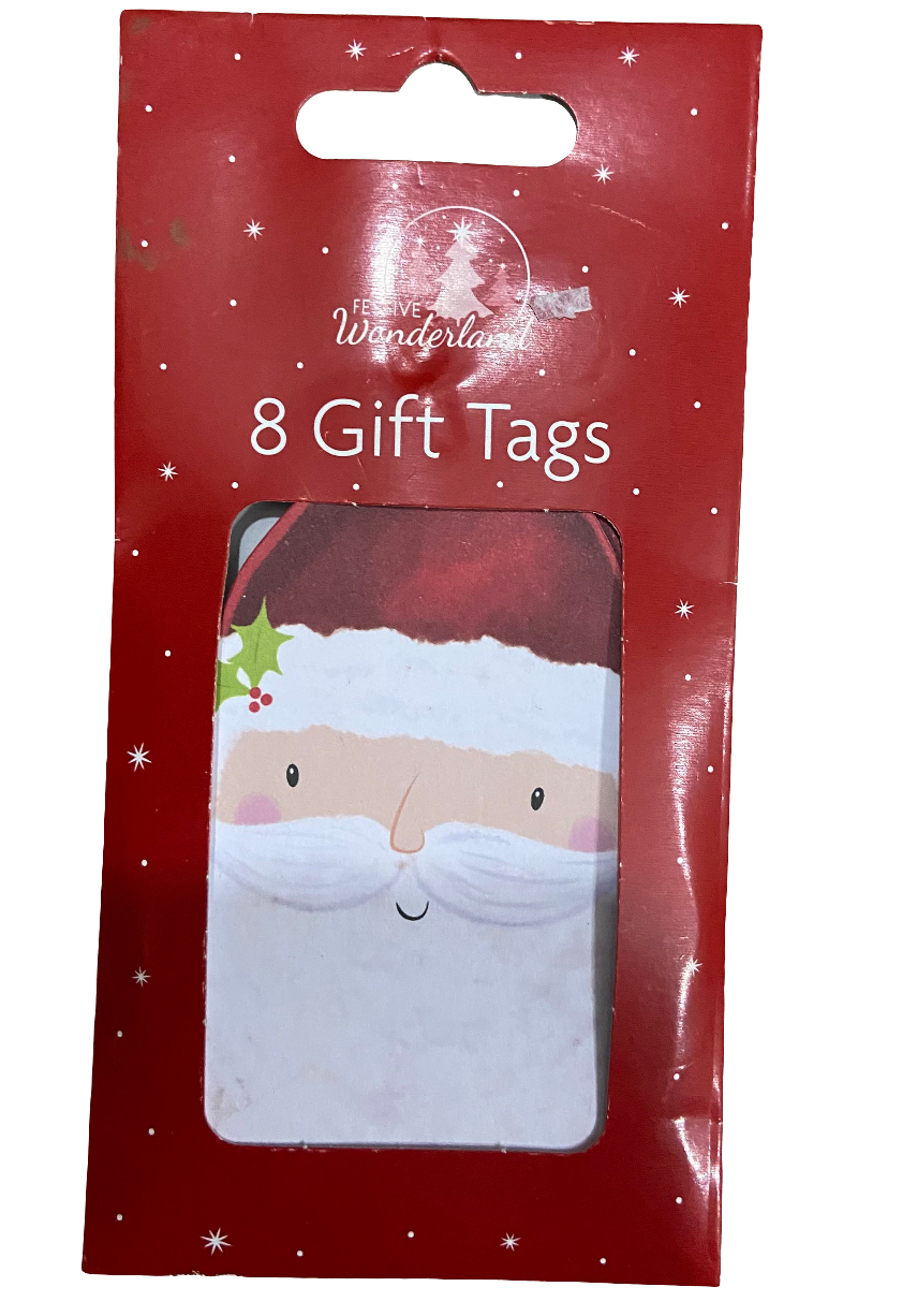 CHRISTMAS 8 GIFT TAGS