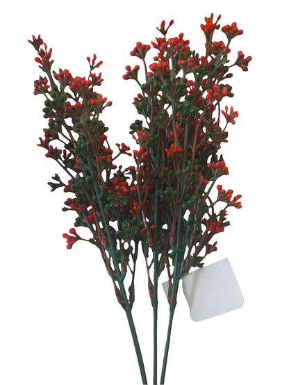MILAN BUD BUSH 4 COLS ASS Artificial Flowers