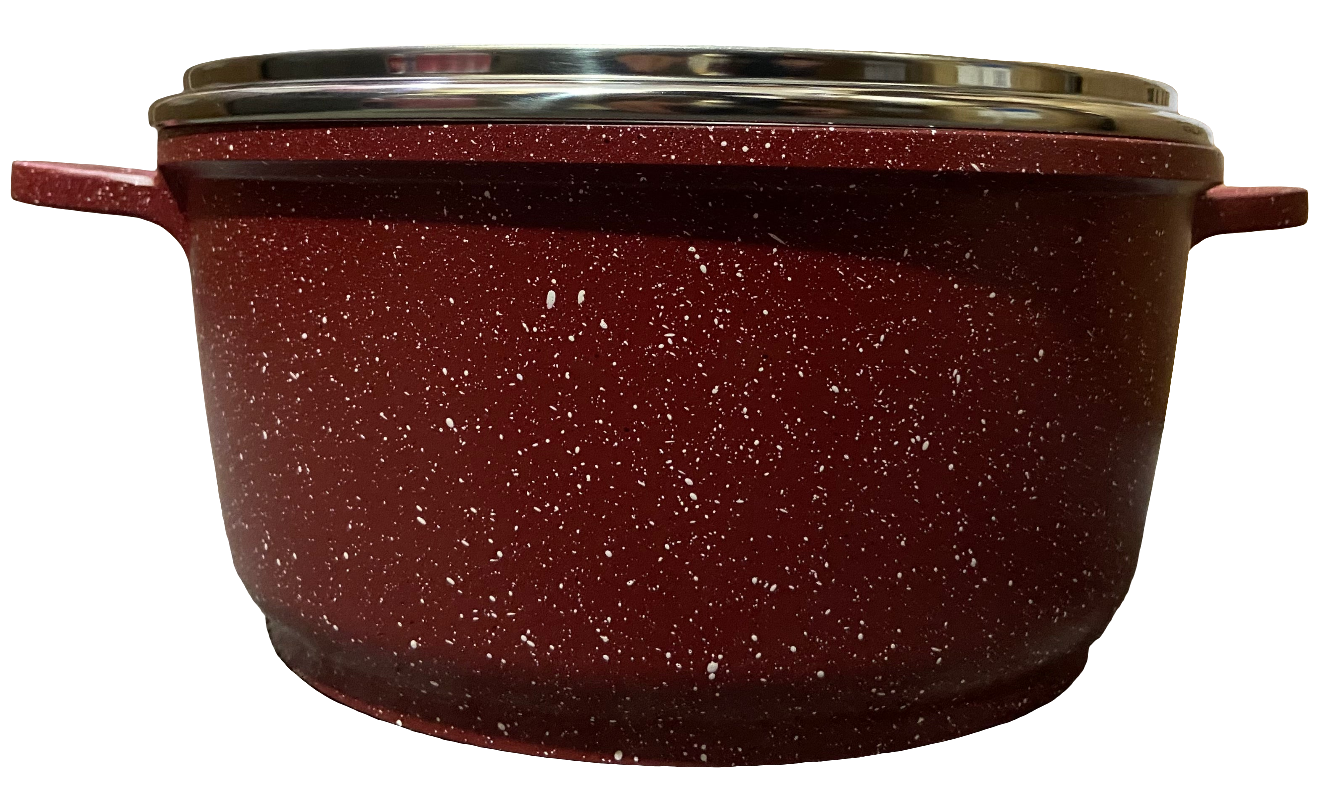 COCOTTE 20 CM 2,1 L GRANIT COASTING COOKING POD