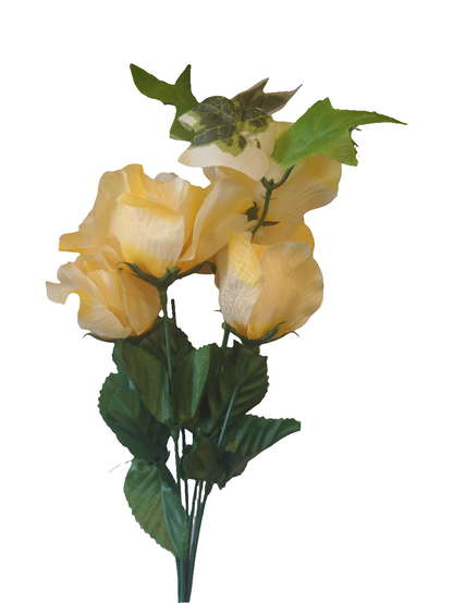 ROSE/LIERRE Artificiel Fleurs