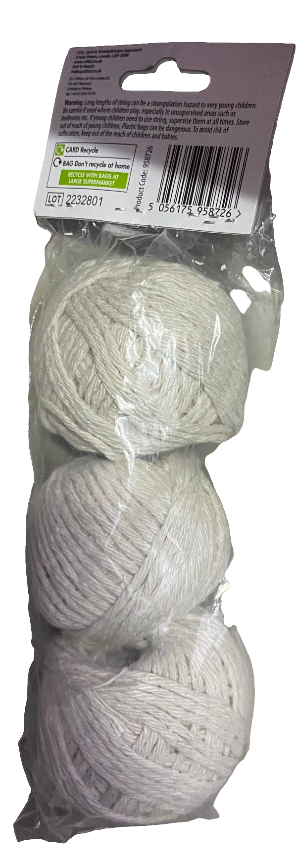 FICELLE EN COTON