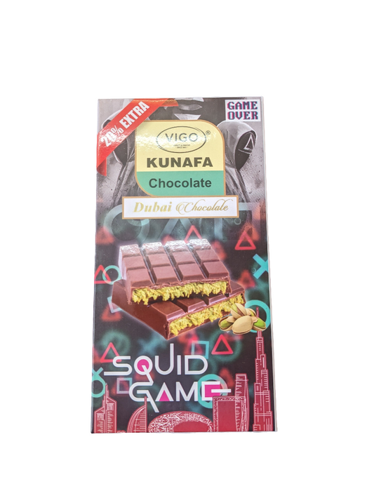 Dubai Chocolate Kunafa Squid Game 150g