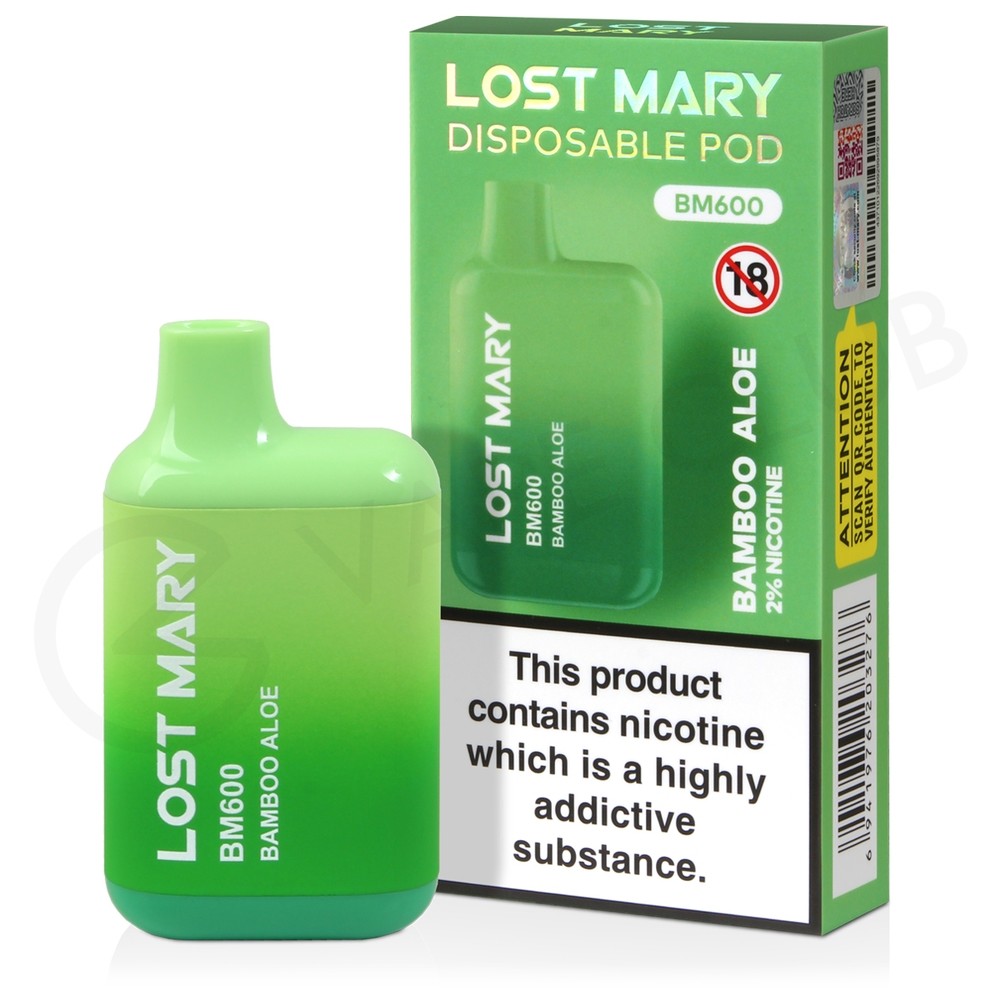 Lost Mary Disposable Pod Bamboo Aloe 600 puffs