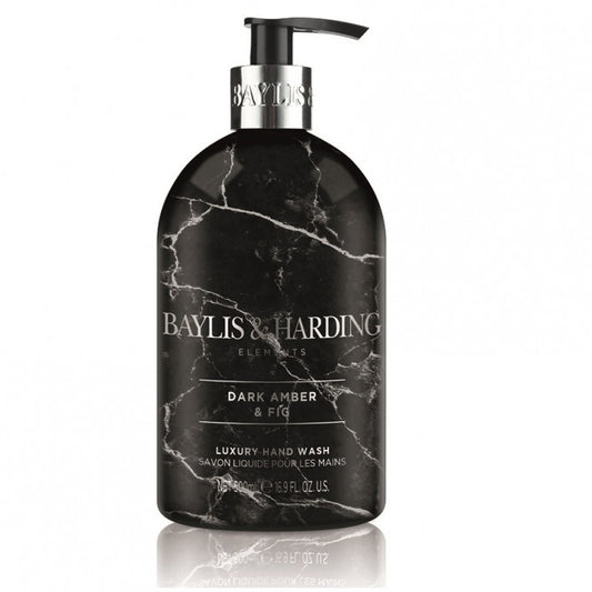 Savon liquide de luxe pour les mains Baylis & Harding Ambre foncé & Figue 500ml