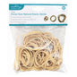 100G MIXED SIZE NATURAL ELASTIC BANDS