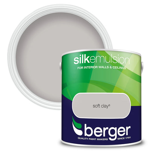 Peinture Berger Silk Emulsion Argile Douce - 2,5L
