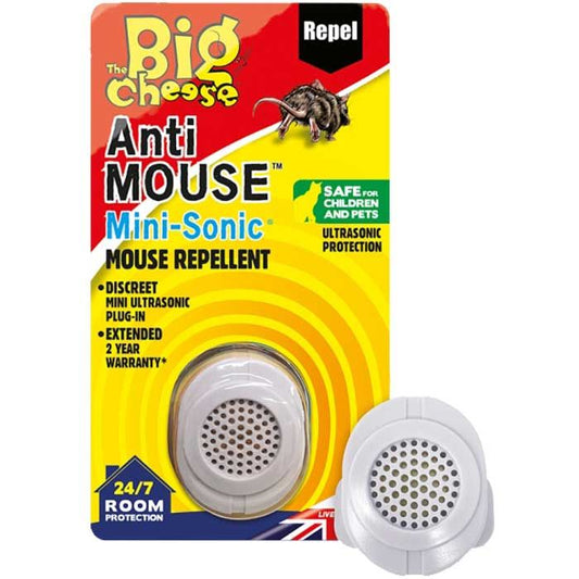 The Big Cheese - Anti Mouse Mini-Sonic Mouse Repellent
