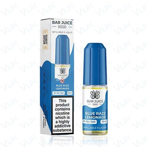 Bar Juice 5000 Blue razz lemonade Nic salt 20 mg