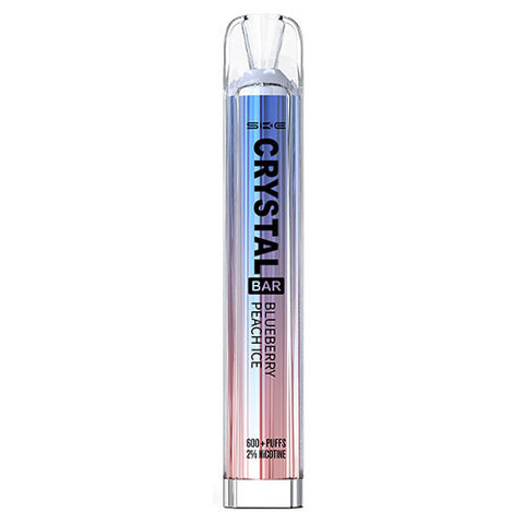 Crystal Bar Blueberry Peach Ice 600 puffs