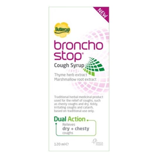 Sirop contre la toux Buttercup Bronchostop 120ml
