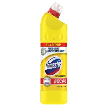 Domestos Bleach 750ml Citrus (PMP £1.49)