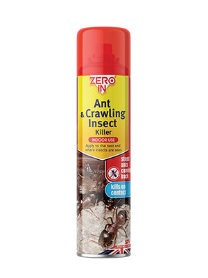 Zero In Insecticide fourmis et insectes rampants en spray 300ml