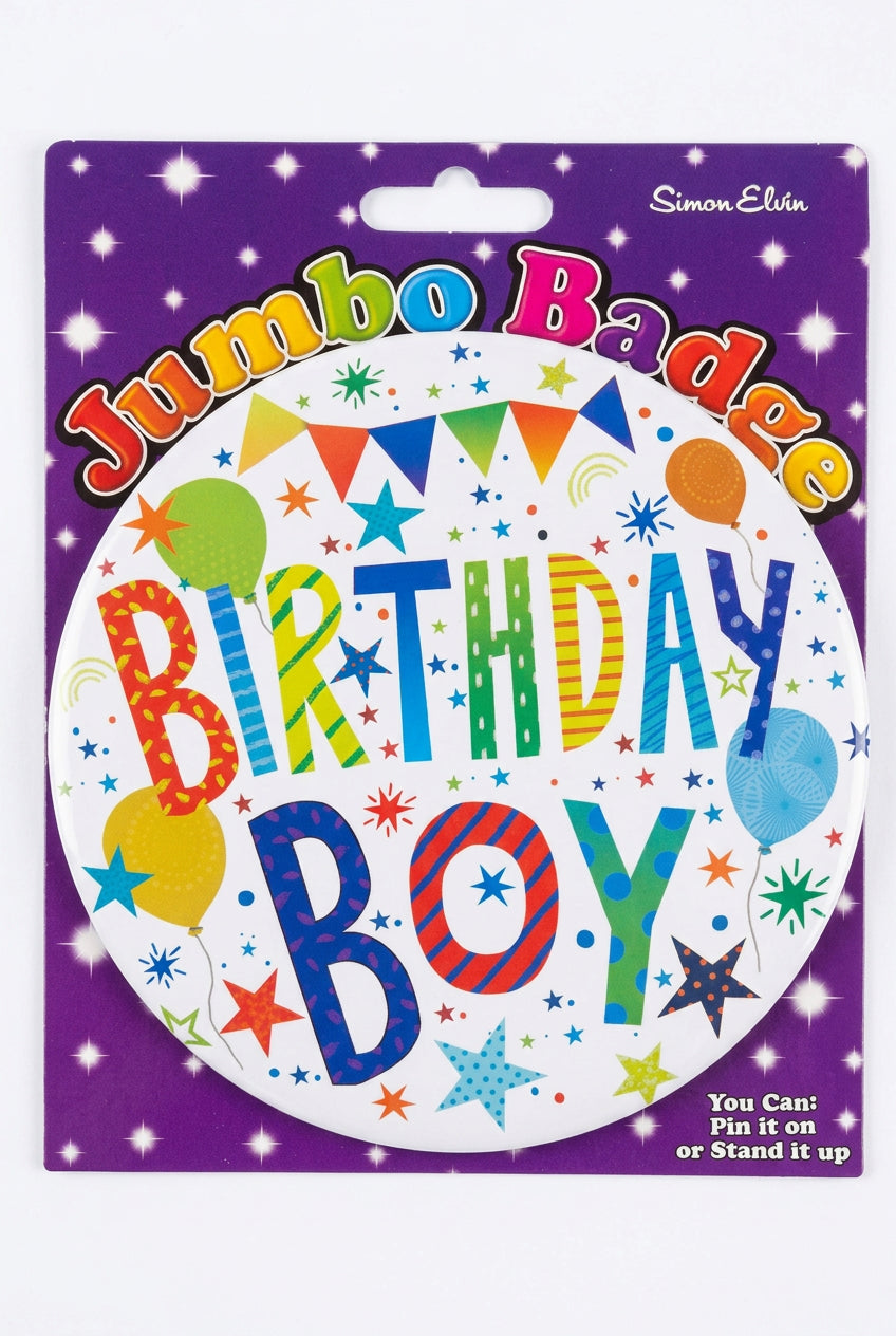 BIRTHDAY BOY BADGE