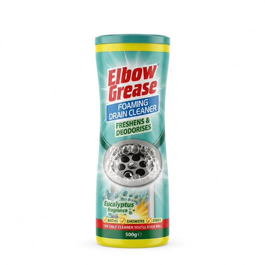 ELBOW GREASE FOAMING DRAIN CLEANER EUCALYPTUS 500g