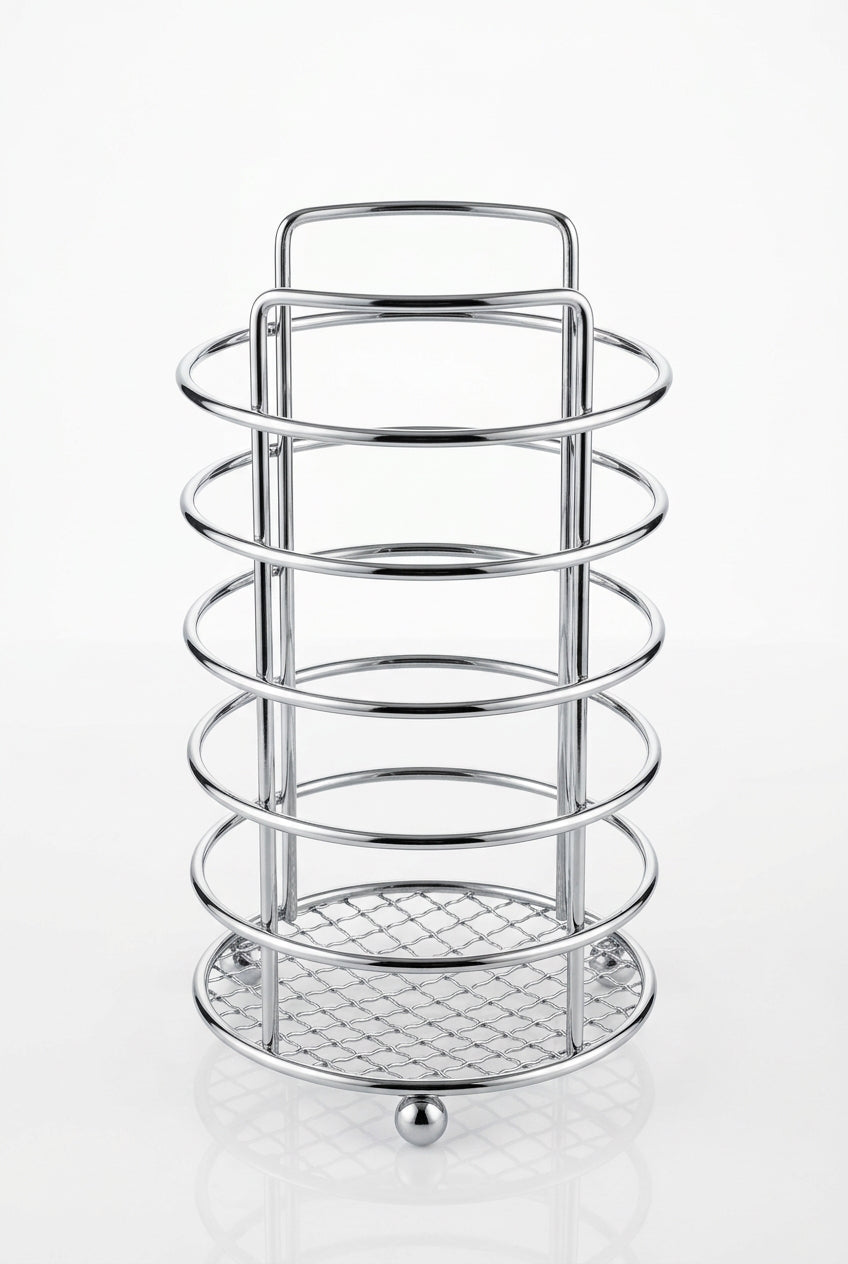 APOLLO CHROME UTENSIL HOLDER