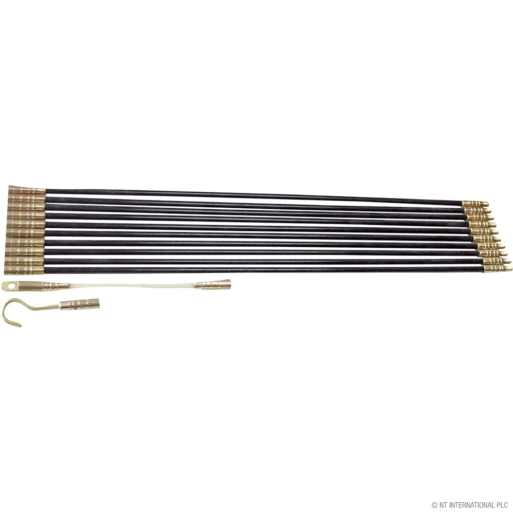 Kit complet 10 pièces 330 mm pour accès aux câbles dans tube pratique - Kit professionnel pour câblage et accès faciles