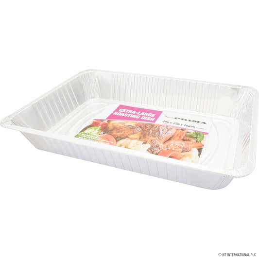 Plat de cuisson extra large 1 pièce de qualité supérieure | Papier aluminium durable pour une cuisson sans effort
