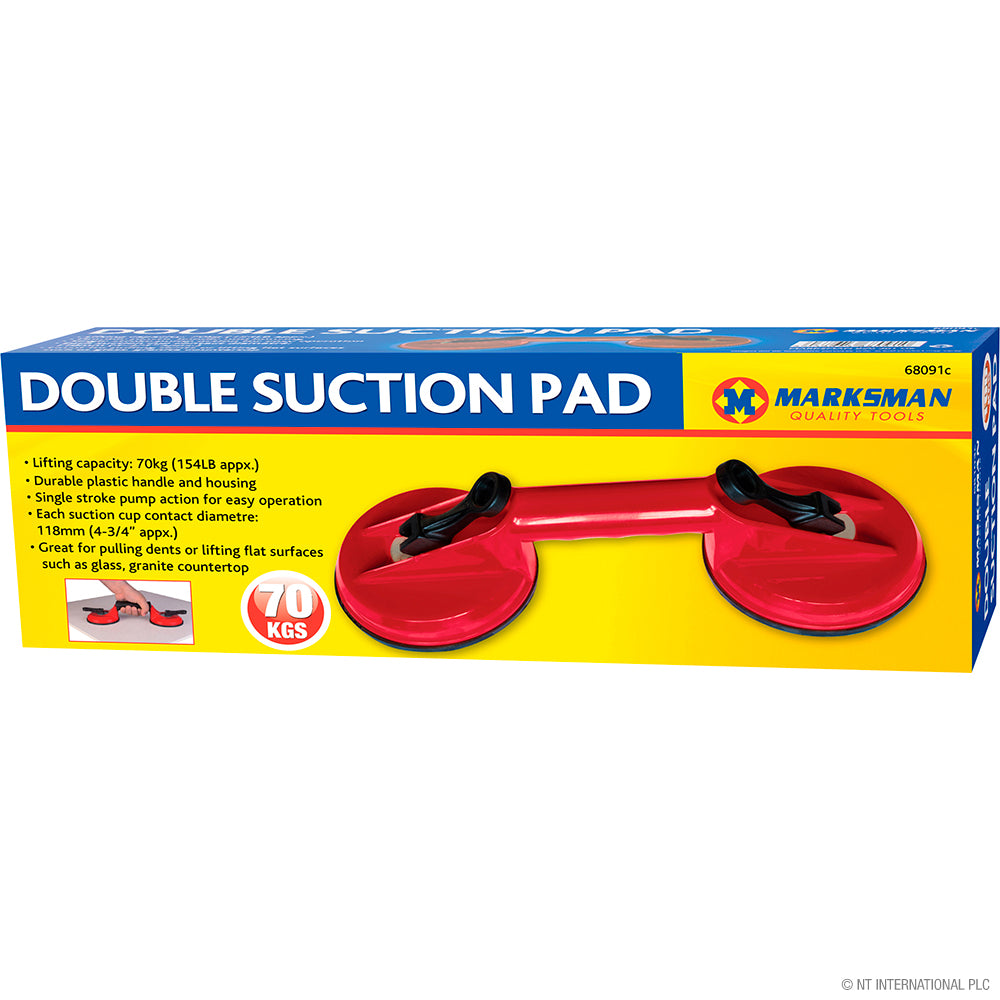 Ventouse double extra-forte – Soulève jusqu'à 70 kg (154 lb)