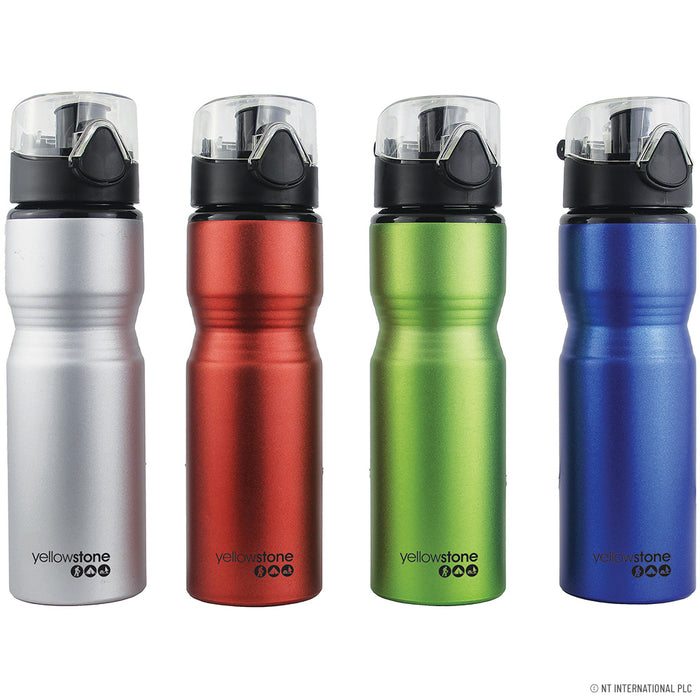 750ml Aluminium Sports Bottle - Assorted Colors Lightweight and Durable Hydration Solution