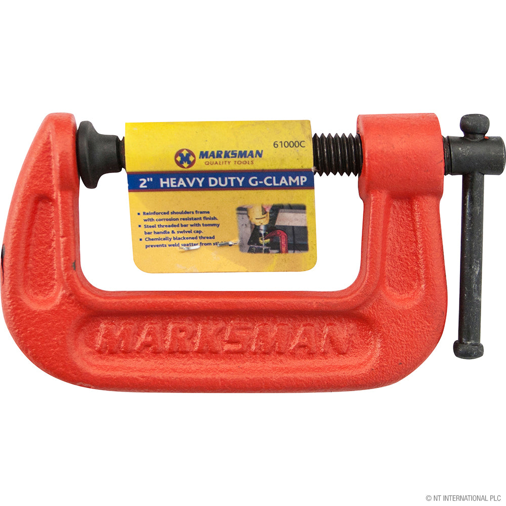 SERRE-JOINT EN G ROBUSTE 2" MARKSMAN