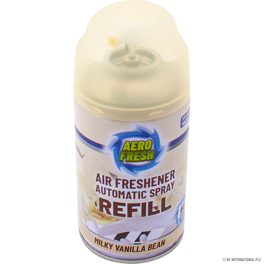 250ml Air Freshener Refill - Milky Vanilla Bean Long-lasting Fragrance Refill for Home and Office