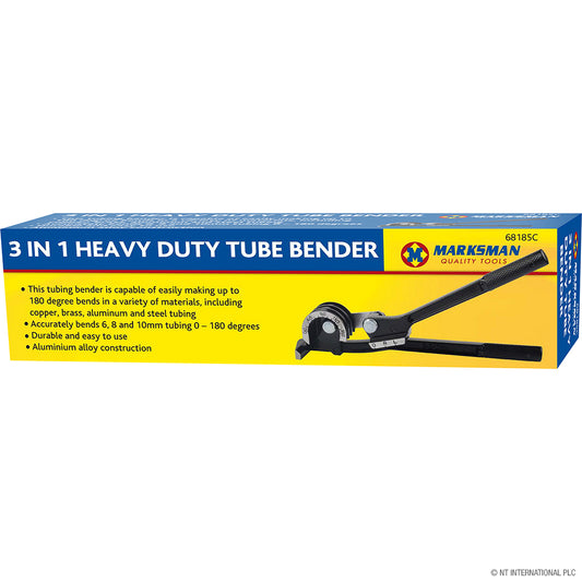 Professional 3-in-1 Heavy Duty Pipe Bender for Precision Tube Fabrication