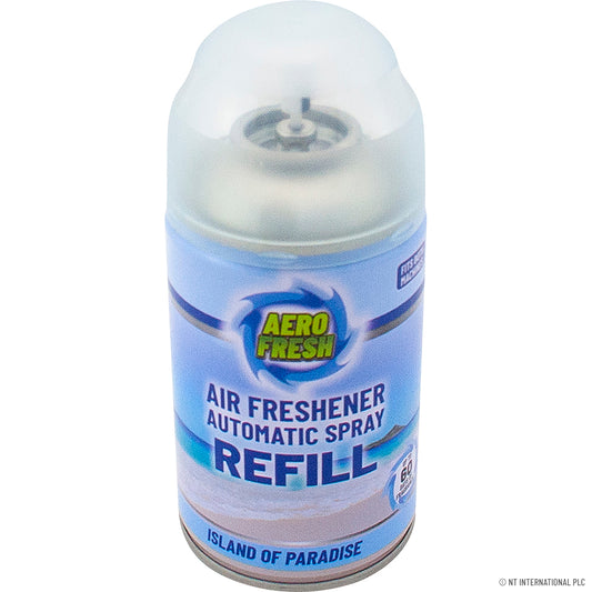 250ml Air Freshener Refill - Island of Paradise Long-Lasting Fragrance for Home and Office