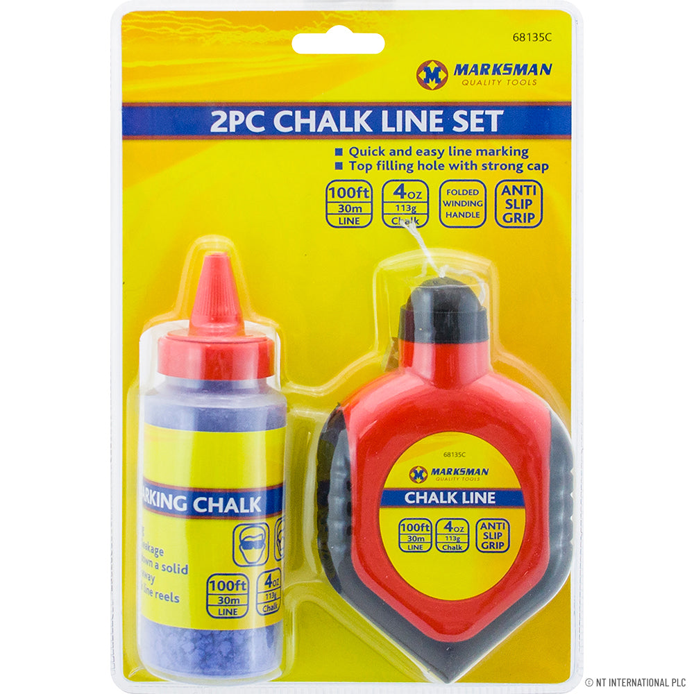 Kit de traçage de précision 2 pièces pour des marquages et des mesures exacts