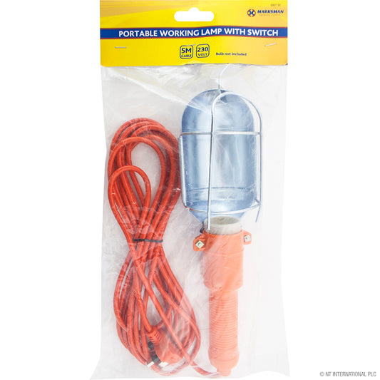 5m Portable Hand Lamp with Switch