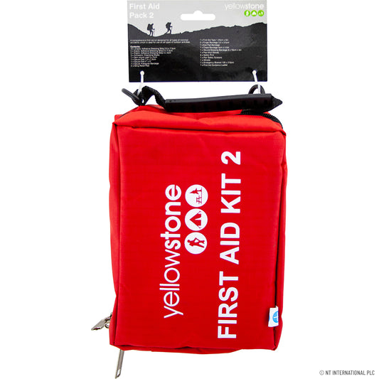 First Aid Pack 2 Emergency Medical Kit for Home, Office, and Travel