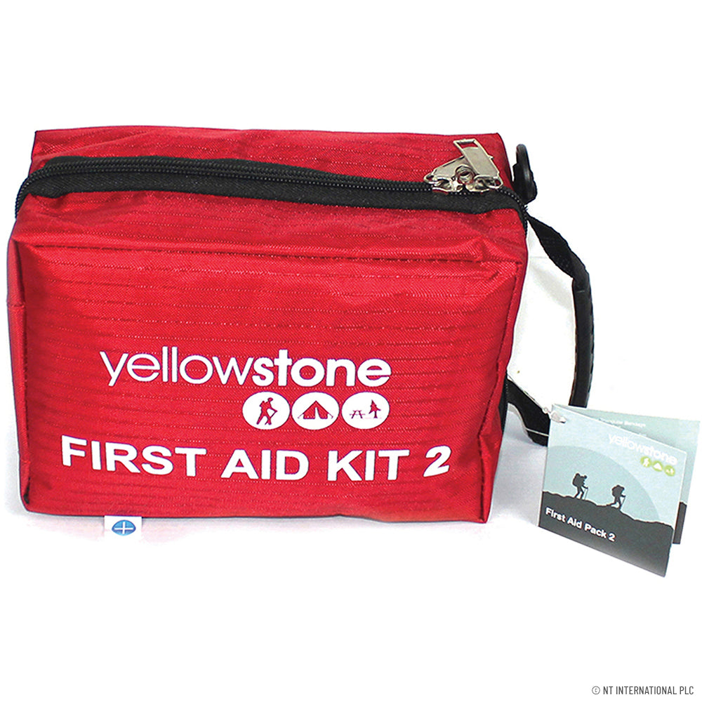 First Aid Pack 2 Emergency Medical Kit for Home, Office, and Travel