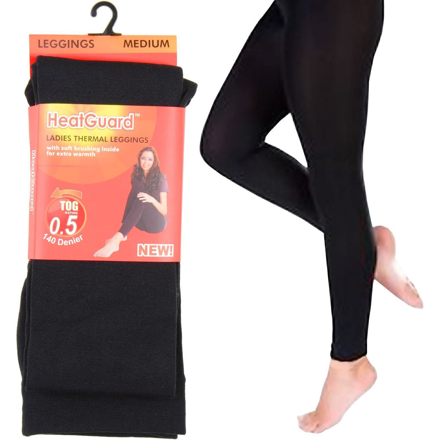 Collant thermique noir femme (petite taille) HeatGuard 140 deniers Tog 0.5